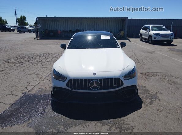 WDD7X8JB2KA006670 2019 MERCEDES-BENZ AMG GT 63 4-DOOR COUPE White 360 interior view