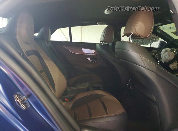 WDD7X8JB2KA007012 2019 MERCEDES-BENZ AMG Blue უკანა სავარძლების ხედი