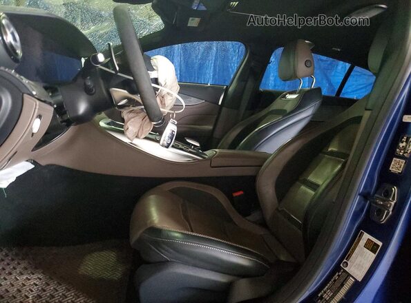 WDD7X8JB2KA007012 2019 MERCEDES-BENZ AMG Blue წინა სალონის ხედი