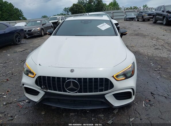 WDD7X8JB3KA008220 2019 MERCEDES-BENZ AMG GT 63 4-DOOR COUPE White Instrument cluster view