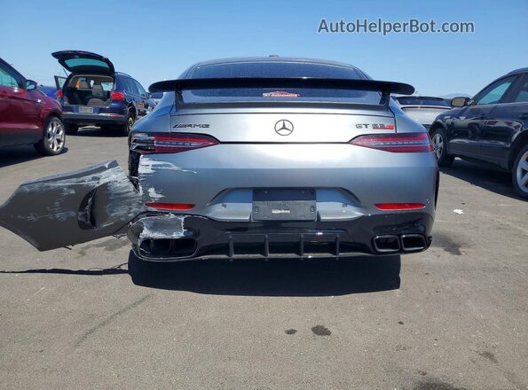 WDD7X8KB8LA013624 2020 MERCEDES-BENZ AMG Gray Вид ззаду