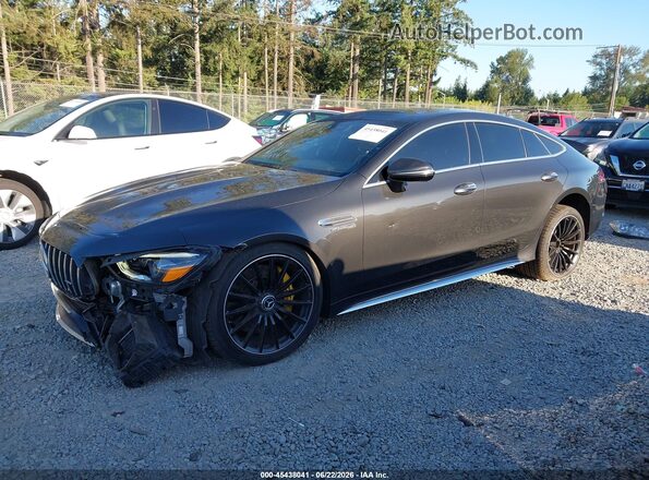 WDD7X8KB9KA005398 2019 MERCEDES-BENZ AMG GT 63 4-DOOR COUPE Black წინა მარცხენა ხედი სამი მეოთხედიდან