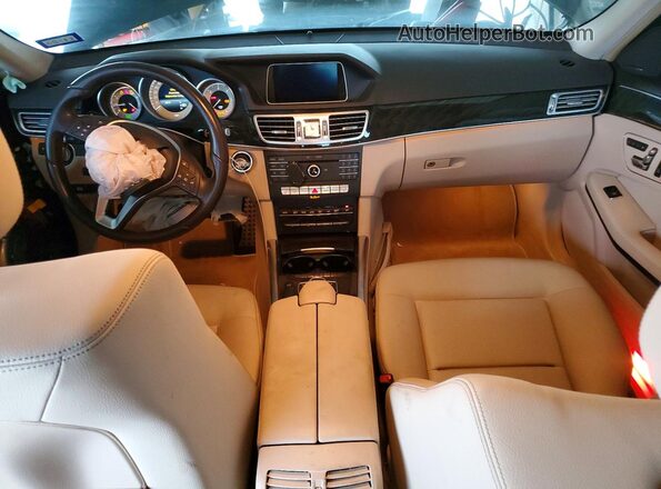 WDDHF0EB3GB243771 2016 MERCEDES-BENZ E Черный Вид панели приборов
