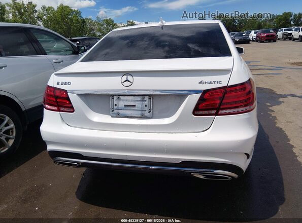 WDDHF8JB0GB174574 2016 MERCEDES-BENZ E-CLASS White 