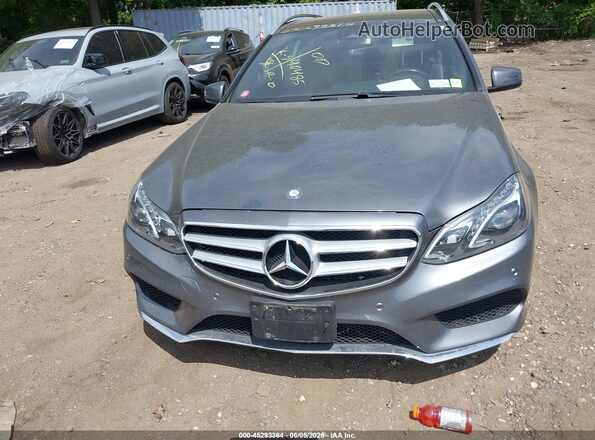 WDDHH8JB0GB243631 2016 MERCEDES-BENZ E-CLASS Gray Вид спереду