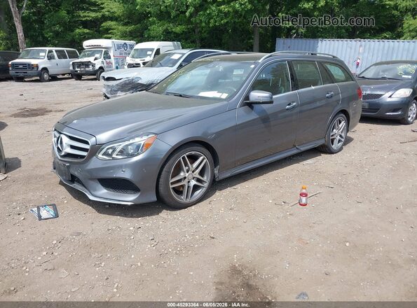 WDDHH8JB0GB243631 2016 MERCEDES-BENZ E-CLASS Gray Передня ліва чверть