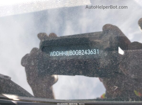 WDDHH8JB0GB243631 2016 MERCEDES-BENZ E-CLASS Gray 