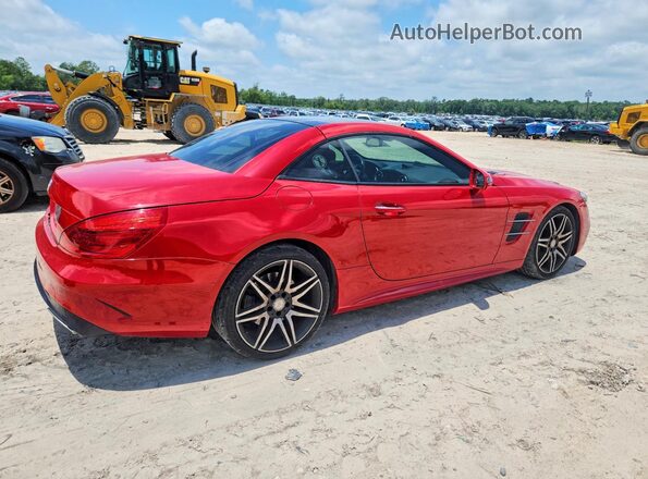 WDDJK6GA6HF045135 2017 MERCEDES-BENZ SL Red Trasero derecho
