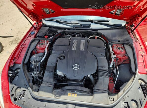 WDDJK6GA6HF045135 2017 MERCEDES-BENZ SL Red Vista interior trasera