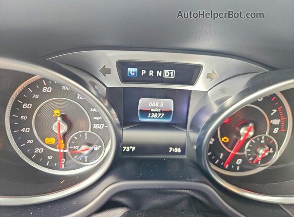 WDDJK7DA2HF043313 2017 MERCEDES-BENZ SL White ხელსაწყოთა პანელის ხედი