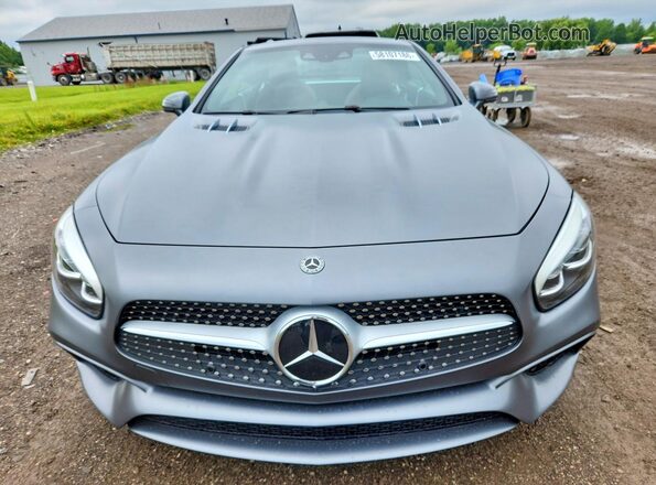 WDDJK7DA3JF050583 2018 MERCEDES-BENZ SL Silver წინა ხედი