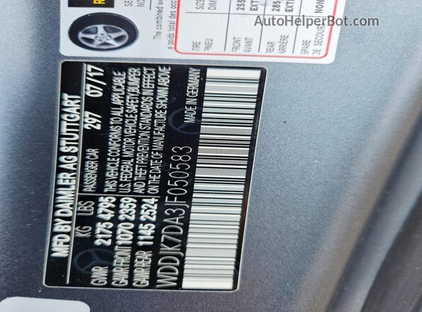 WDDJK7DA3JF050583 2018 MERCEDES-BENZ SL Silver ძრავის განყოფილების ხედი