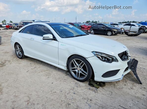 WDDKJ6FB1GF325870 2016 MERCEDES-BENZ E White Delantero derecho