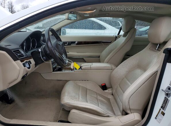 WDDKJ6FB5GF346673 2016 MERCEDES-BENZ E White Front interior view