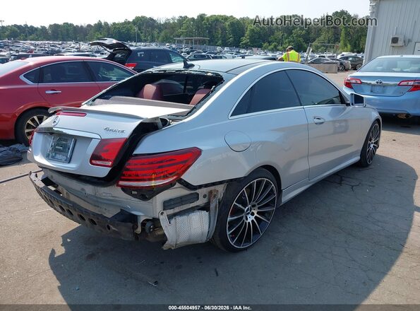 WDDKJ6HB0GF328448 2016 MERCEDES-BENZ E-CLASS Silver Tył prawy