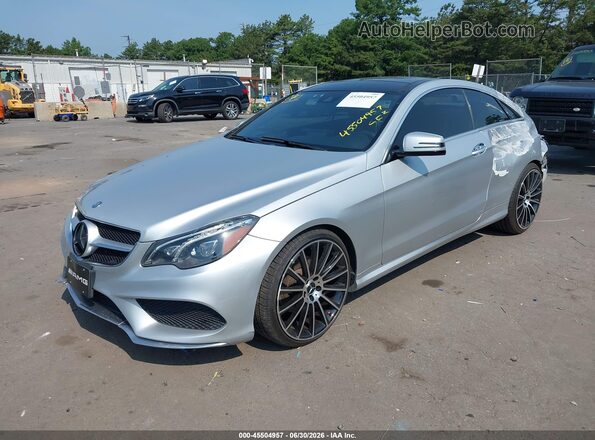WDDKJ6HB0GF328448 2016 MERCEDES-BENZ E-CLASS Silver Przód lewy