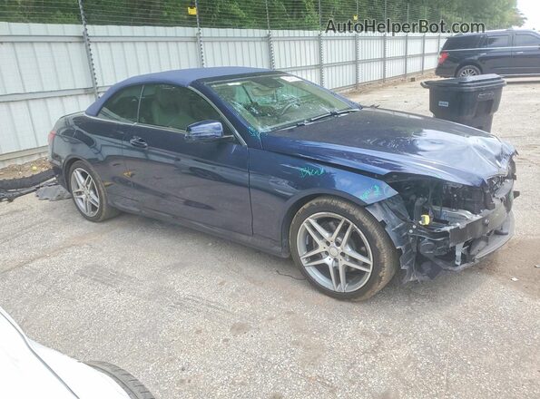 WDDKK6FF2GF322637 2016 MERCEDES-BENZ E Blue Front right