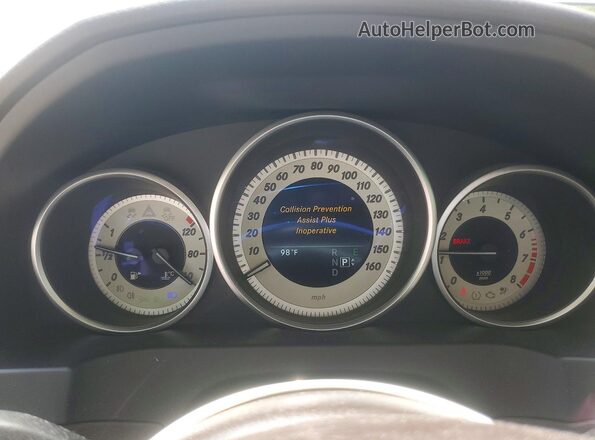 WDDKK6FF2GF322637 2016 MERCEDES-BENZ E Blue Instrument cluster view