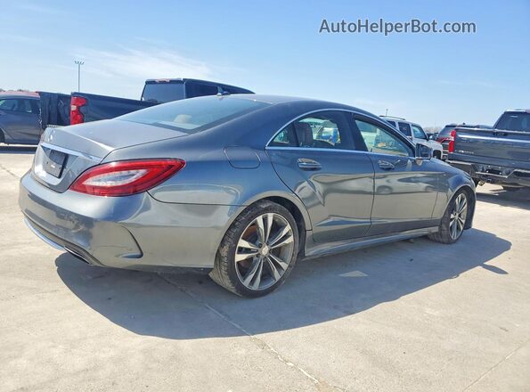 WDDLJ6FB5GA172654 2016 MERCEDES-BENZ CLS-CLASS Gray Задня права чверть