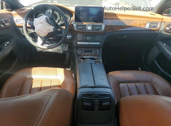 WDDLJ6FB5GA172654 2016 MERCEDES-BENZ CLS-CLASS Gray Вид панелі приладів