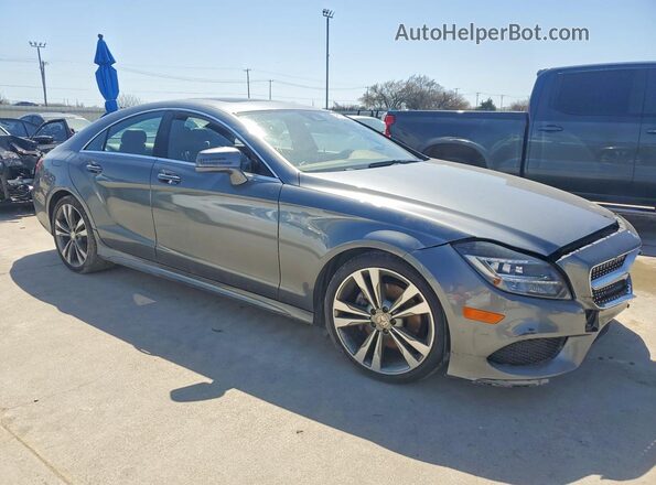 WDDLJ6FB5GA172654 2016 MERCEDES-BENZ CLS-CLASS Gray Передня права чверть