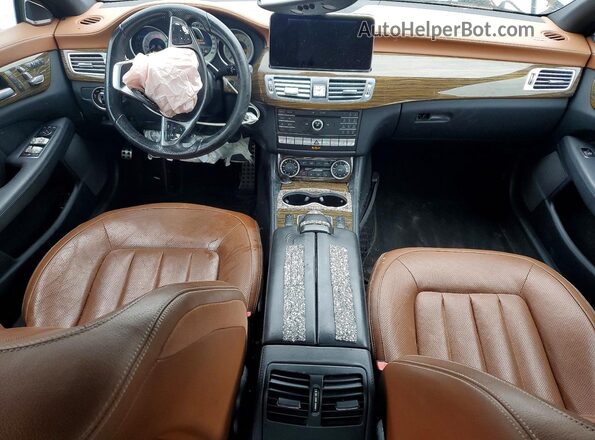 WDDLJ6FBXGA184797 2016 MERCEDES-BENZ CLS-CLASS Silver Widok deski rozdzielczej