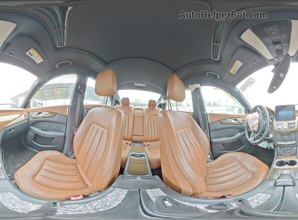WDDLJ6FBXGA184797 2016 MERCEDES-BENZ CLS-CLASS Silver Widok naklejki z numerem VIN
