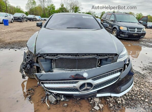 WDDLJ6HB9GA163677 2016 MERCEDES-BENZ CLS-CLASS Черный Вид спереди