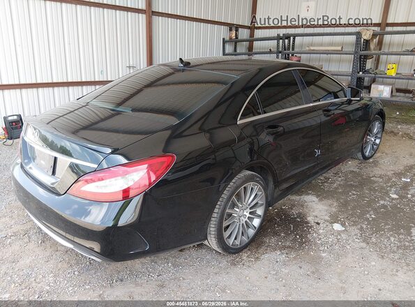 WDDLJ7DB1GA184972 2016 MERCEDES-BENZ CLS-CLASS Black Задня права чверть