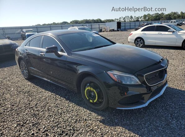 WDDLJ7DB6GA173773 2016 MERCEDES-BENZ CLS-CLASS Black Front right