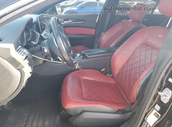 WDDLJ7DB6GA173773 2016 MERCEDES-BENZ CLS-CLASS Black Front interior view