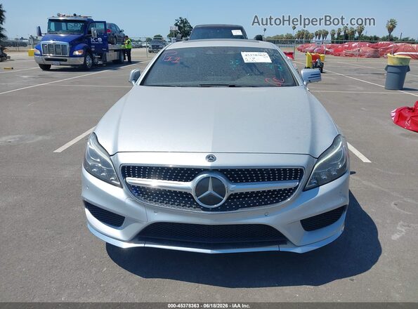 WDDLJ7DB8GA173581 2016 MERCEDES-BENZ CLS-CLASS Silver Rear interior view