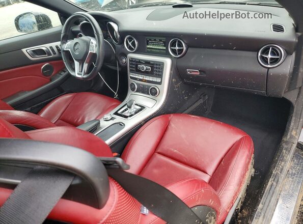 WDDPK3JA6GF115202 2016 MERCEDES-BENZ SLK Black Widok deski rozdzielczej