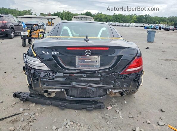 WDDPK3JA6JF155982 2018 MERCEDES-BENZ SLC Black Rear view