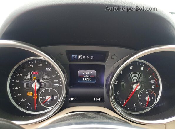 WDDPK3JA6JF155982 2018 MERCEDES-BENZ SLC Black Instrument cluster view