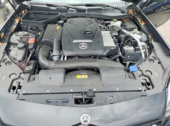 WDDPK3JA6JF155982 2018 MERCEDES-BENZ SLC Black Rear interior view