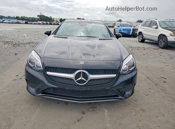 WDDPK3JA6JF155982 2018 MERCEDES-BENZ SLC Black Front view