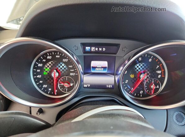 WDDPK3JA9LF168325 2020 MERCEDES-BENZ SLC Gray Widok zestawu wskaźników
