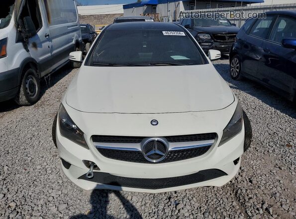 WDDSJ4EB0GN318436 2016 MERCEDES-BENZ CLA-CLASS Белый Вид спереди
