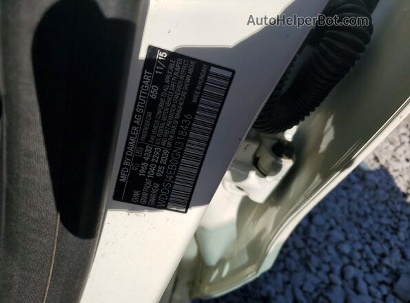 WDDSJ4EB0GN318436 2016 MERCEDES-BENZ CLA-CLASS Белый Вид подкапотного пространства
