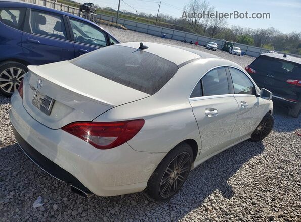 WDDSJ4EB0GN318436 2016 MERCEDES-BENZ CLA-CLASS Белый Задняя правая четверть