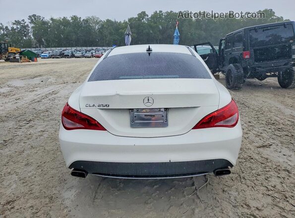 WDDSJ4EB0GN358533 2016 MERCEDES-BENZ CLA-CLASS White Հետևի տեսք