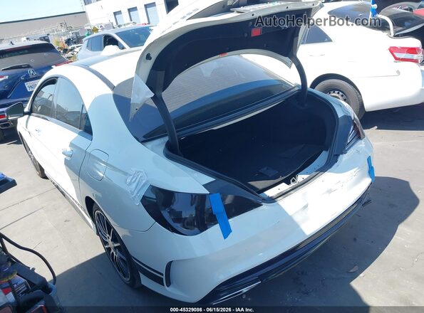 WDDSJ4EB0JN514514 2018 MERCEDES-BENZ CLA 250 White Հետևի ձախ