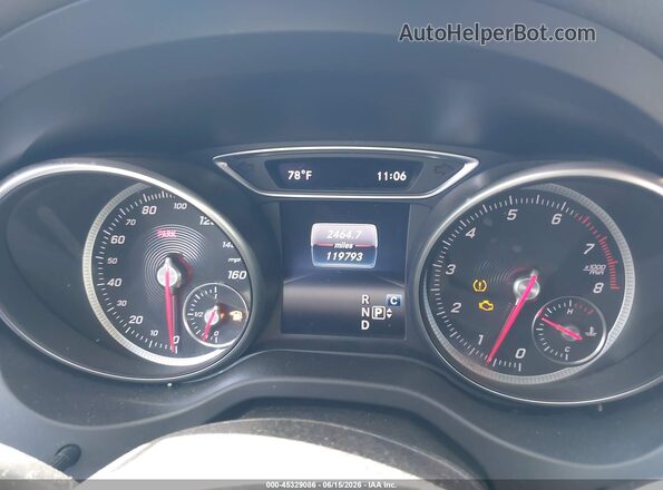 WDDSJ4EB0JN514514 2018 MERCEDES-BENZ CLA 250 White Հետևի նստատեղերի տեսք