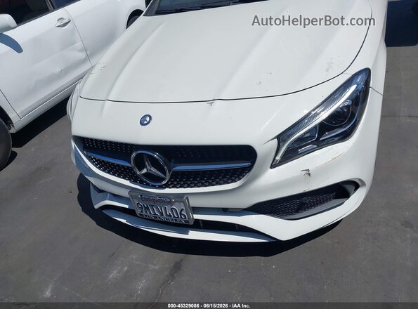 WDDSJ4EB0JN514514 2018 MERCEDES-BENZ CLA 250 White Սալոնի հետևի տեսք