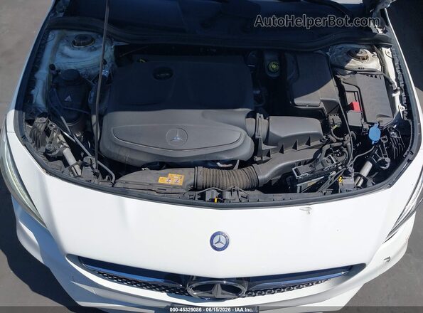 WDDSJ4EB0JN514514 2018 MERCEDES-BENZ CLA 250 White Հետևի տեսք