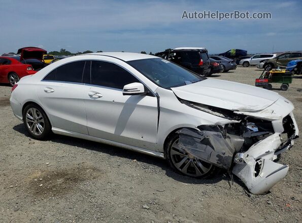 WDDSJ4EB0JN639898 2018 MERCEDES-BENZ CLA-CLASS White Przód prawy