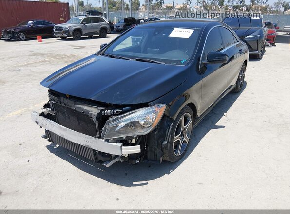 WDDSJ4EB0JN677602 2018 MERCEDES-BENZ CLA 250 Black Przód lewy