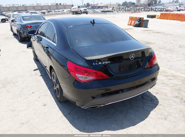 WDDSJ4EB0JN677602 2018 MERCEDES-BENZ CLA 250 Black Tył lewy