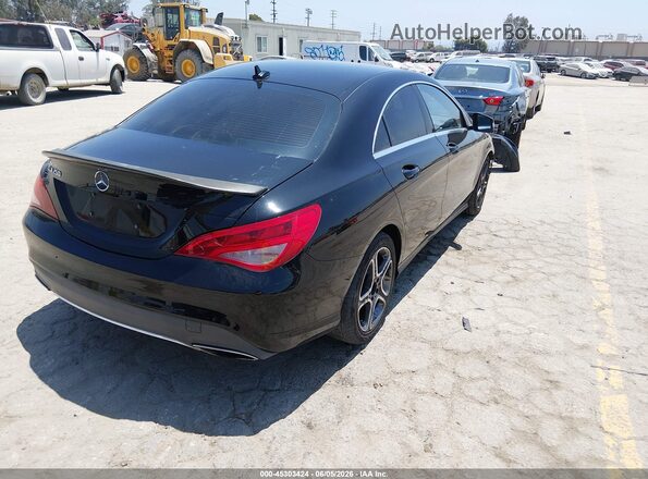 WDDSJ4EB0JN677602 2018 MERCEDES-BENZ CLA 250 Black Tył prawy